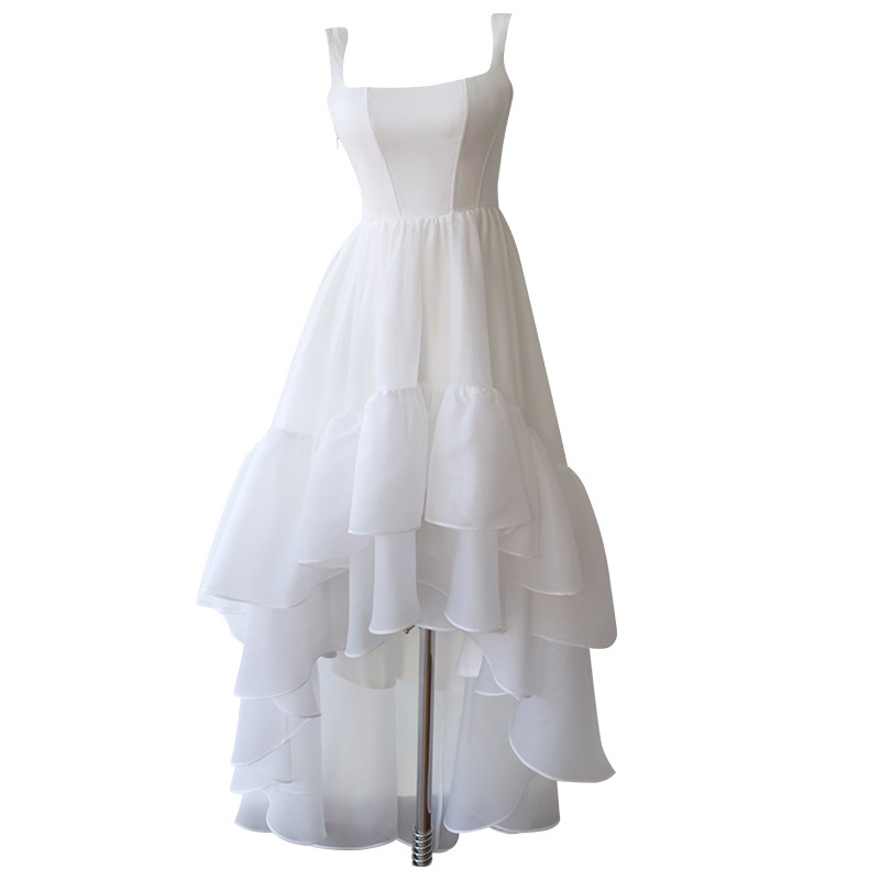 Ethereal "White Moonlight" Spaghetti Strap Dress69639