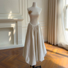 Off-White Strapless Dress69713