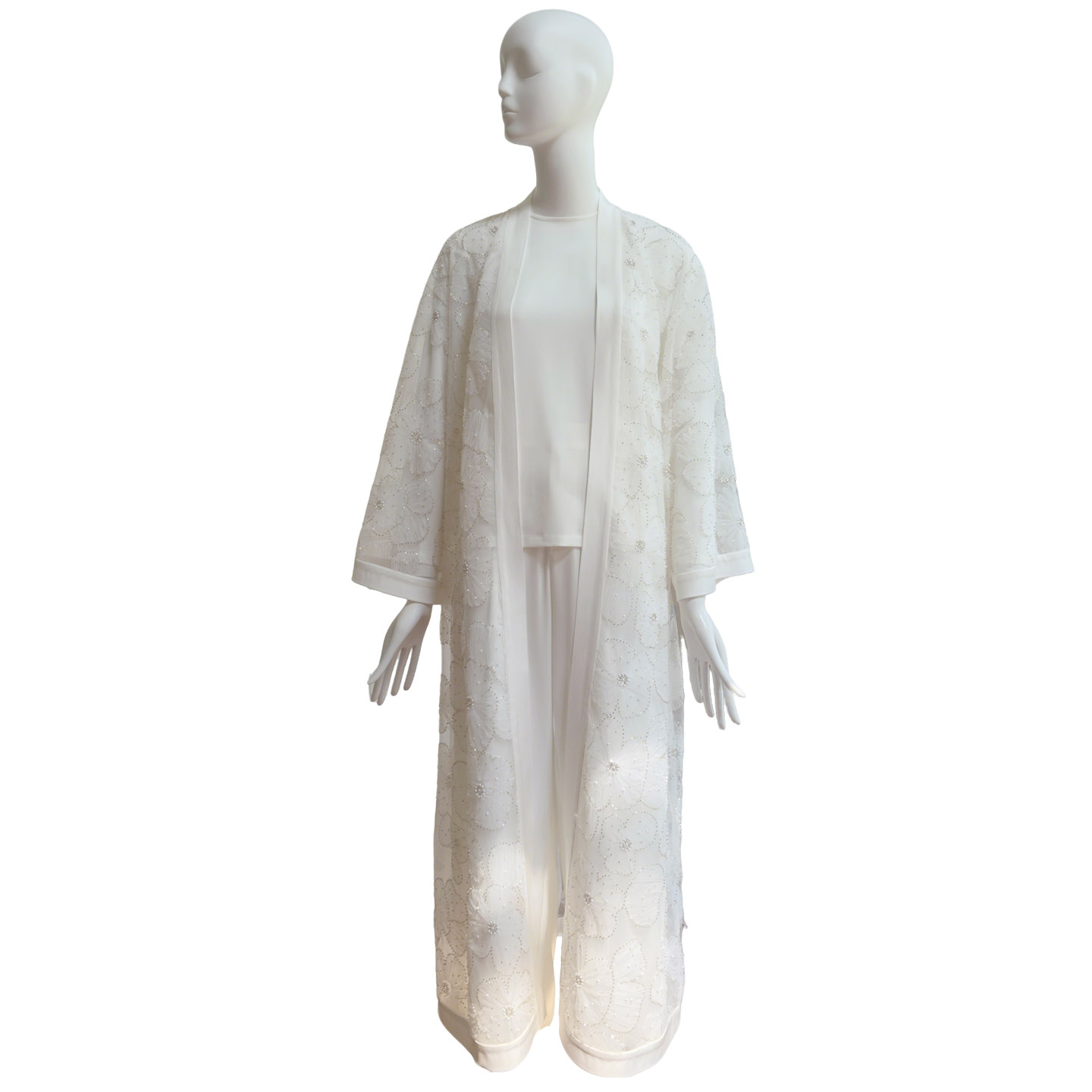 Soft and relaxed off-white three-piece set91638+51441+71526