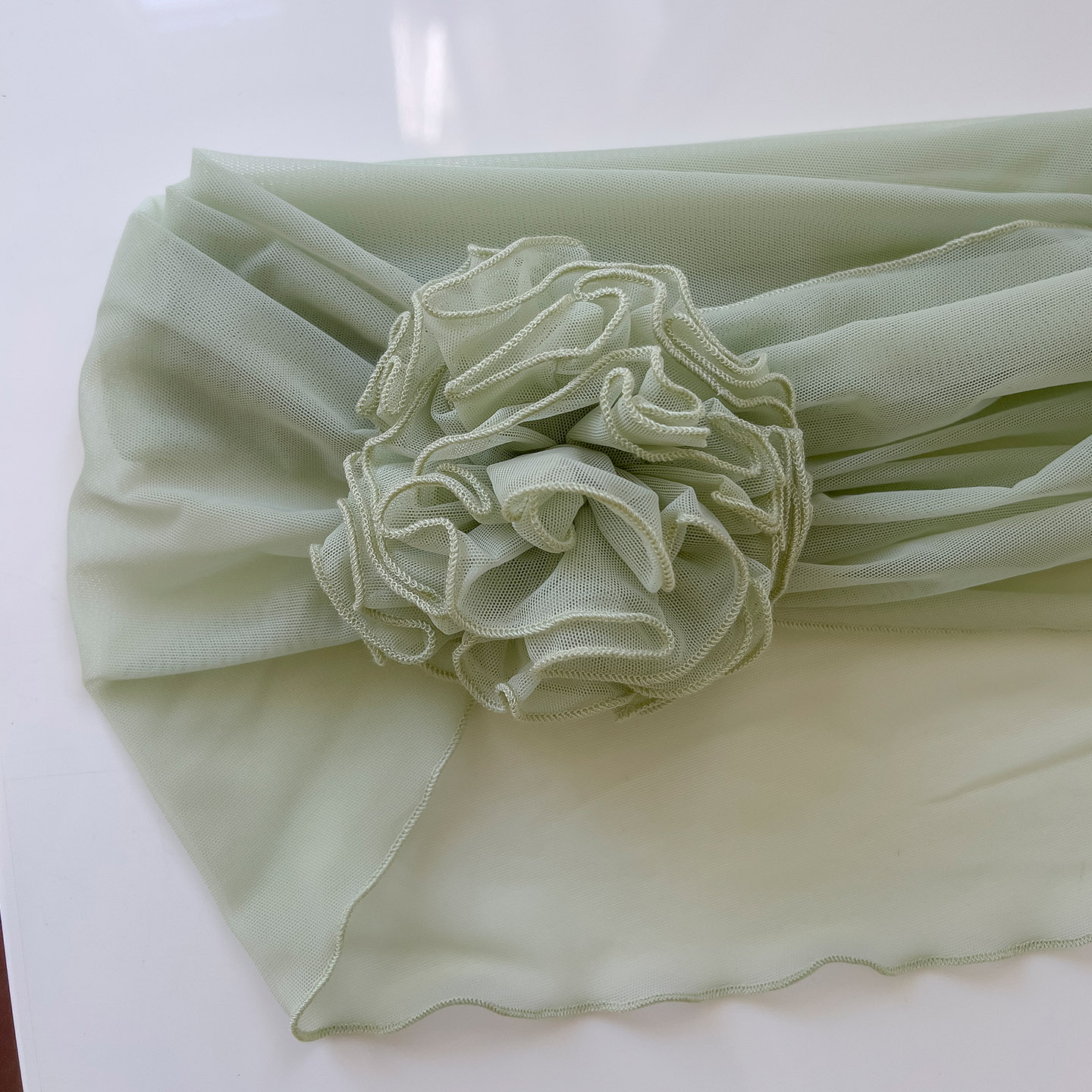 Ruched Bodice Chiffon Dress 69488