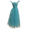 Fresh Mint Green Tulle Tiered Cake Dress69083