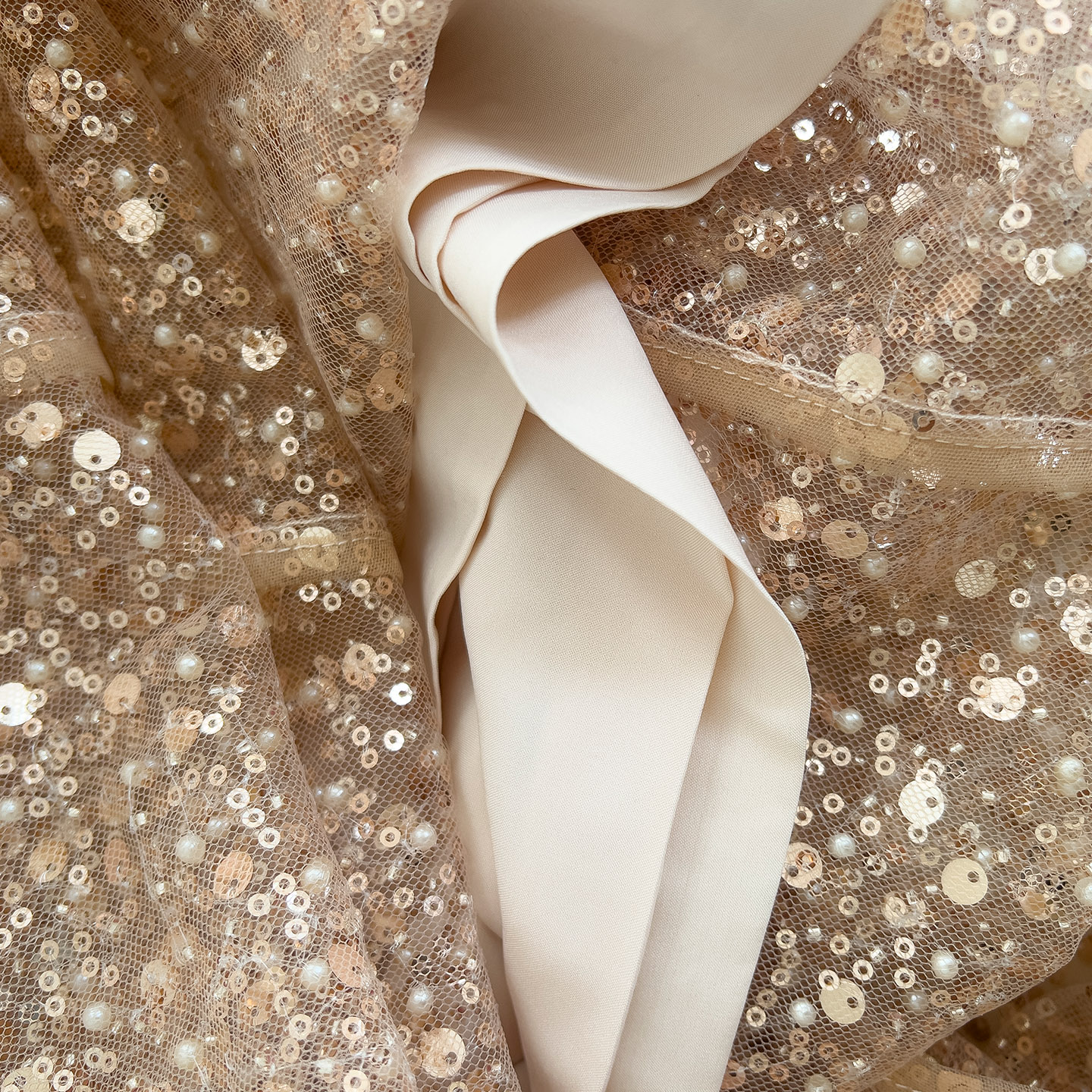 Ethereal Regal Sheer DressTwo-Piece 69481