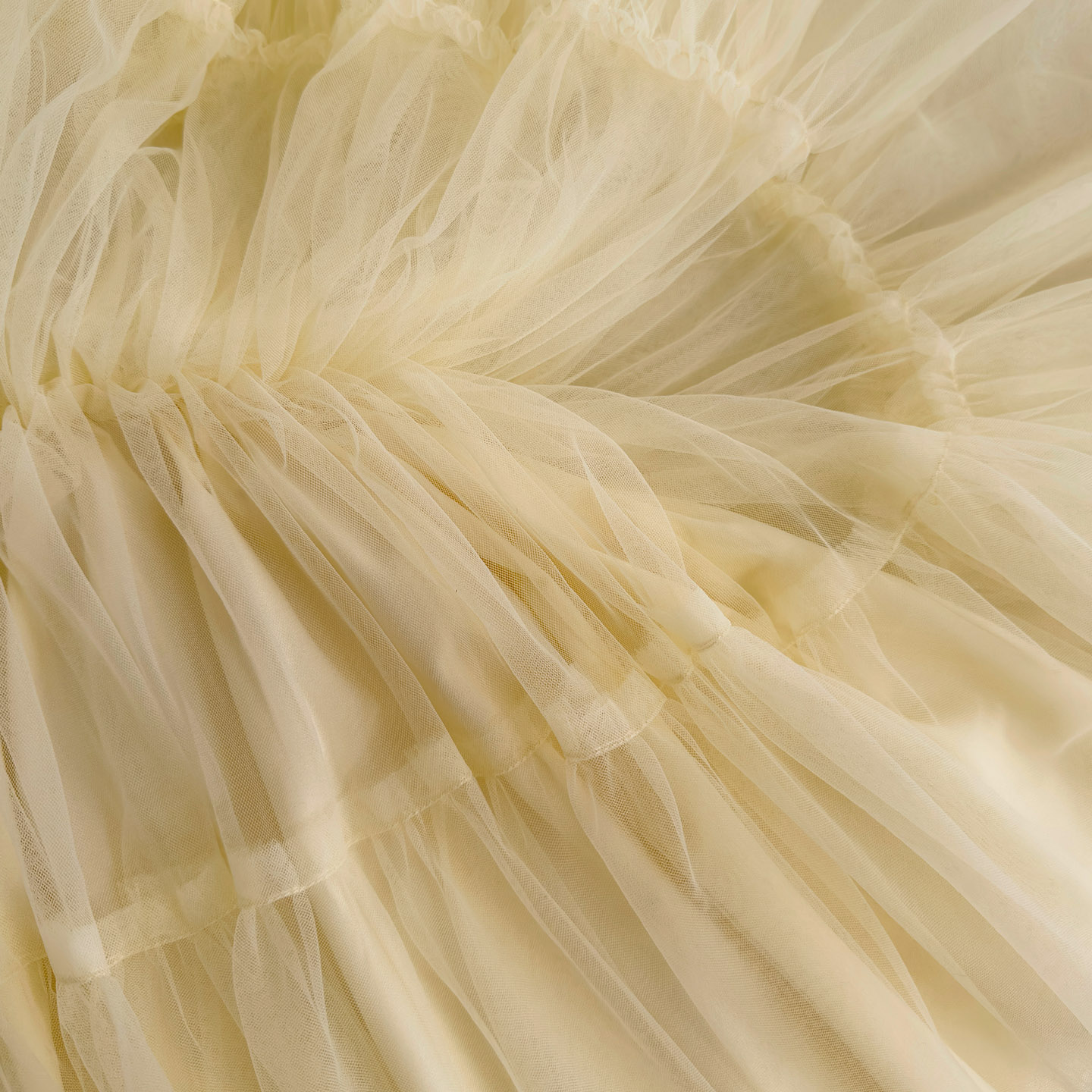 Butter Yellow Court Style Lace Corset 3-Piece Set71508+51424短51425长+Y484