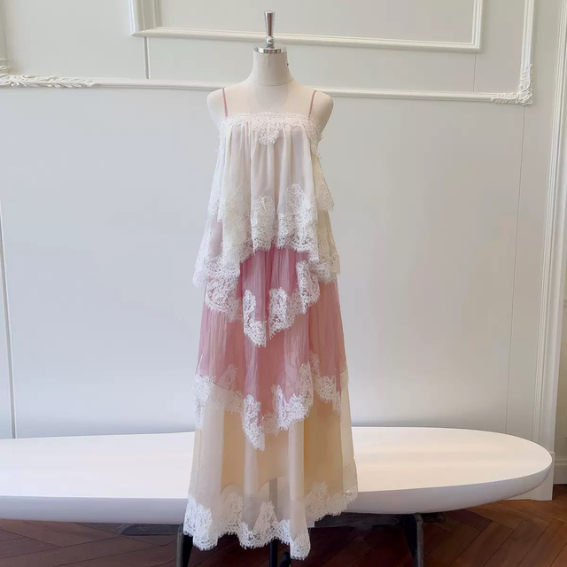 Frech-style Socialite Gradient Fairy Dress 