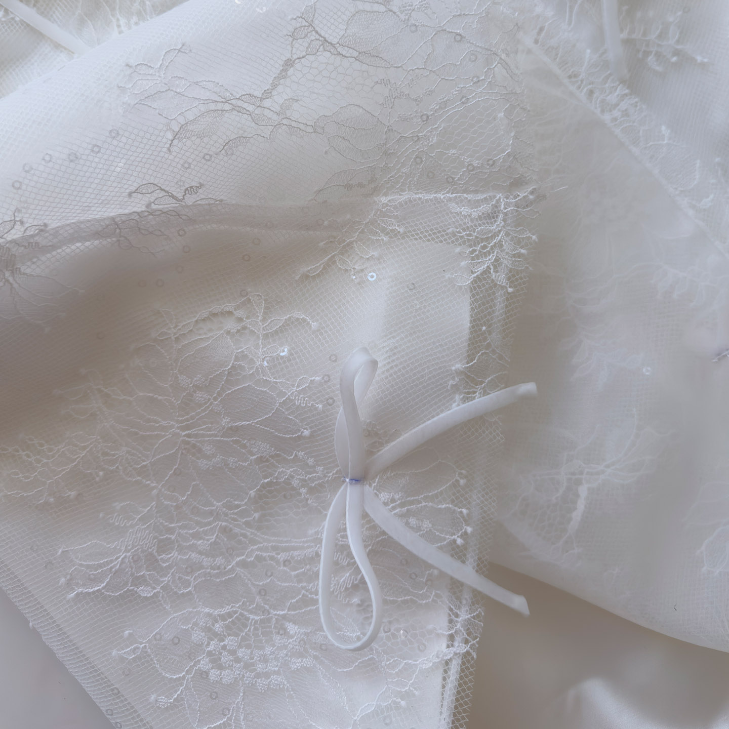 Fashion Niche Design 2026 Summer New Arrival, Pure White Bow French Style Dress, Elegant Lady temperament69633