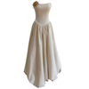 Off-White Strapless Dress69713