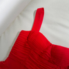 Sexy red slip dress69737