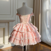 Sweet Pink Lace Lolita Dress69547+51426