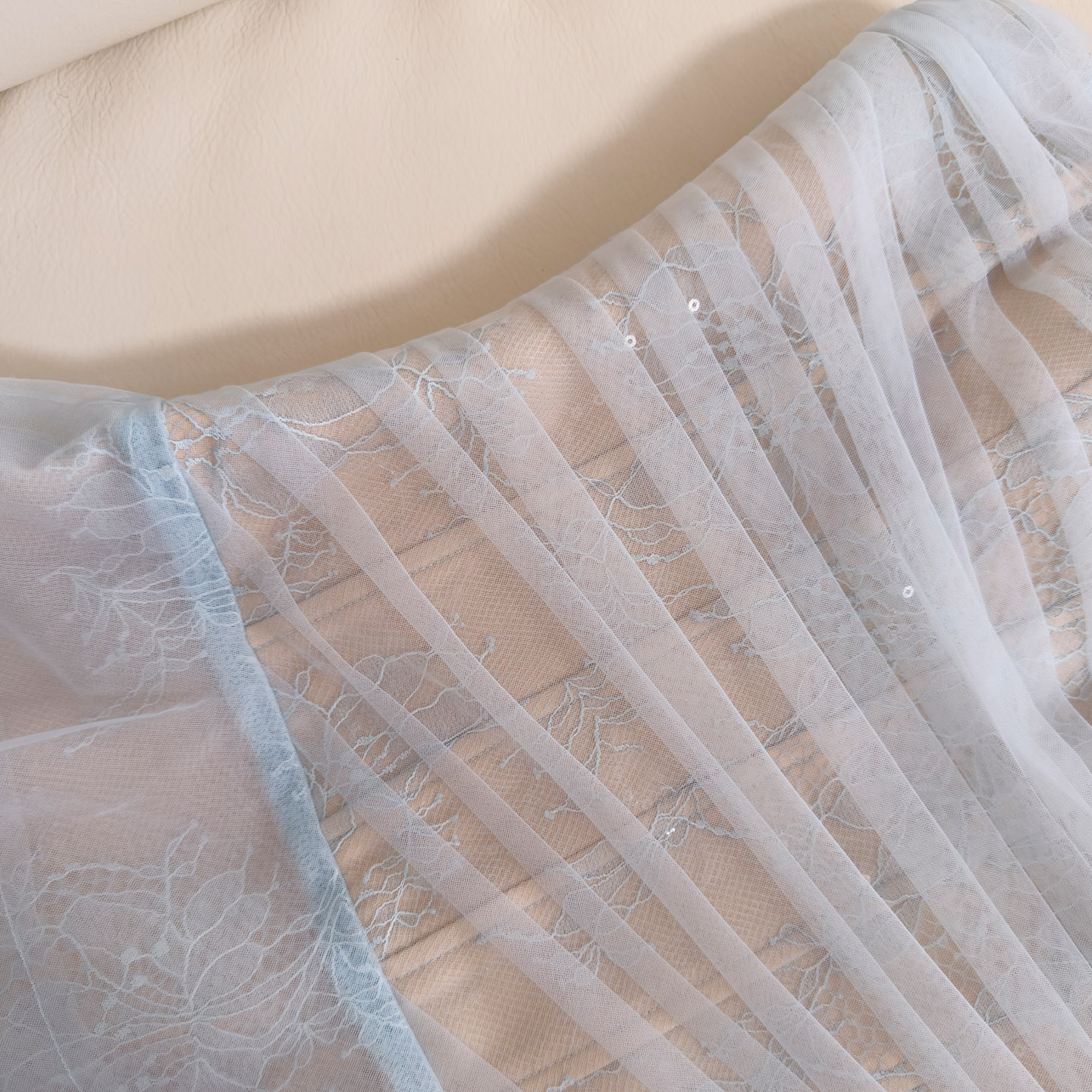 Light Blue Strapless Tiered Tulle Cake Dress69671