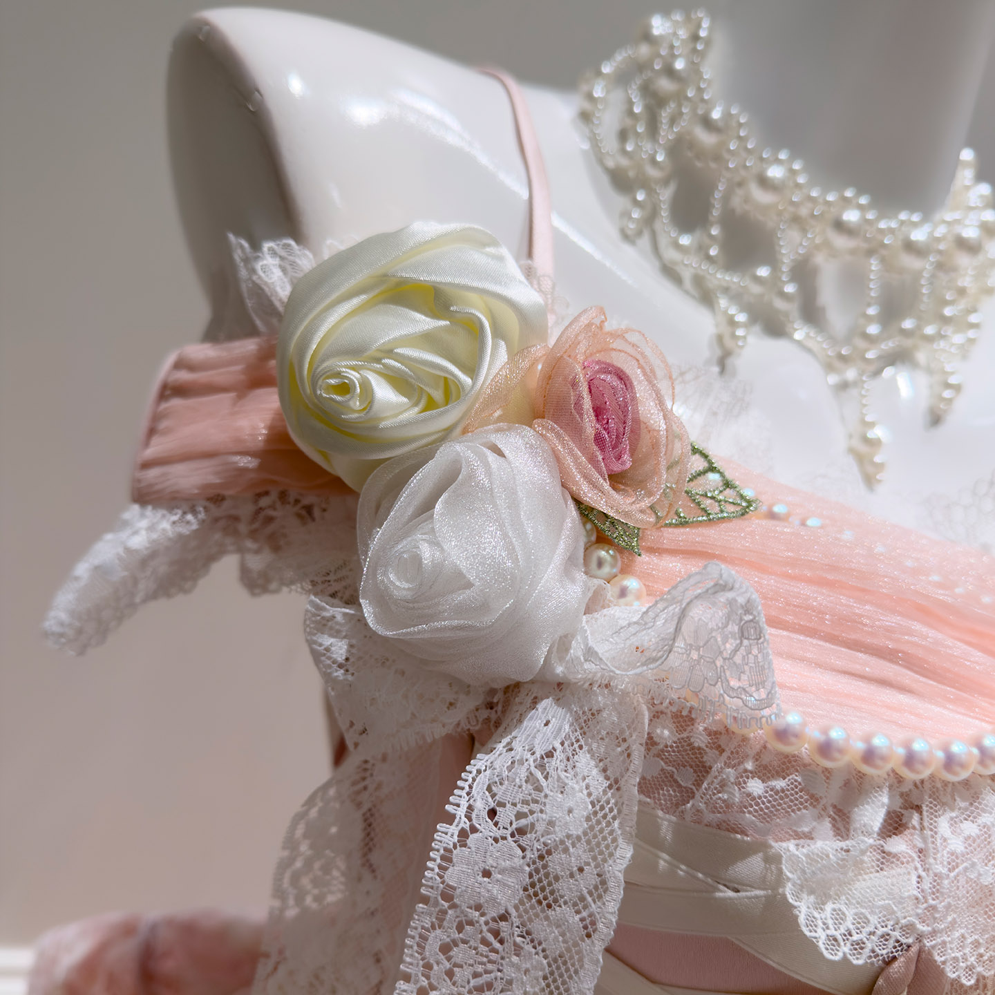 Sweet Pink Lace Lolita Dress69547+51426