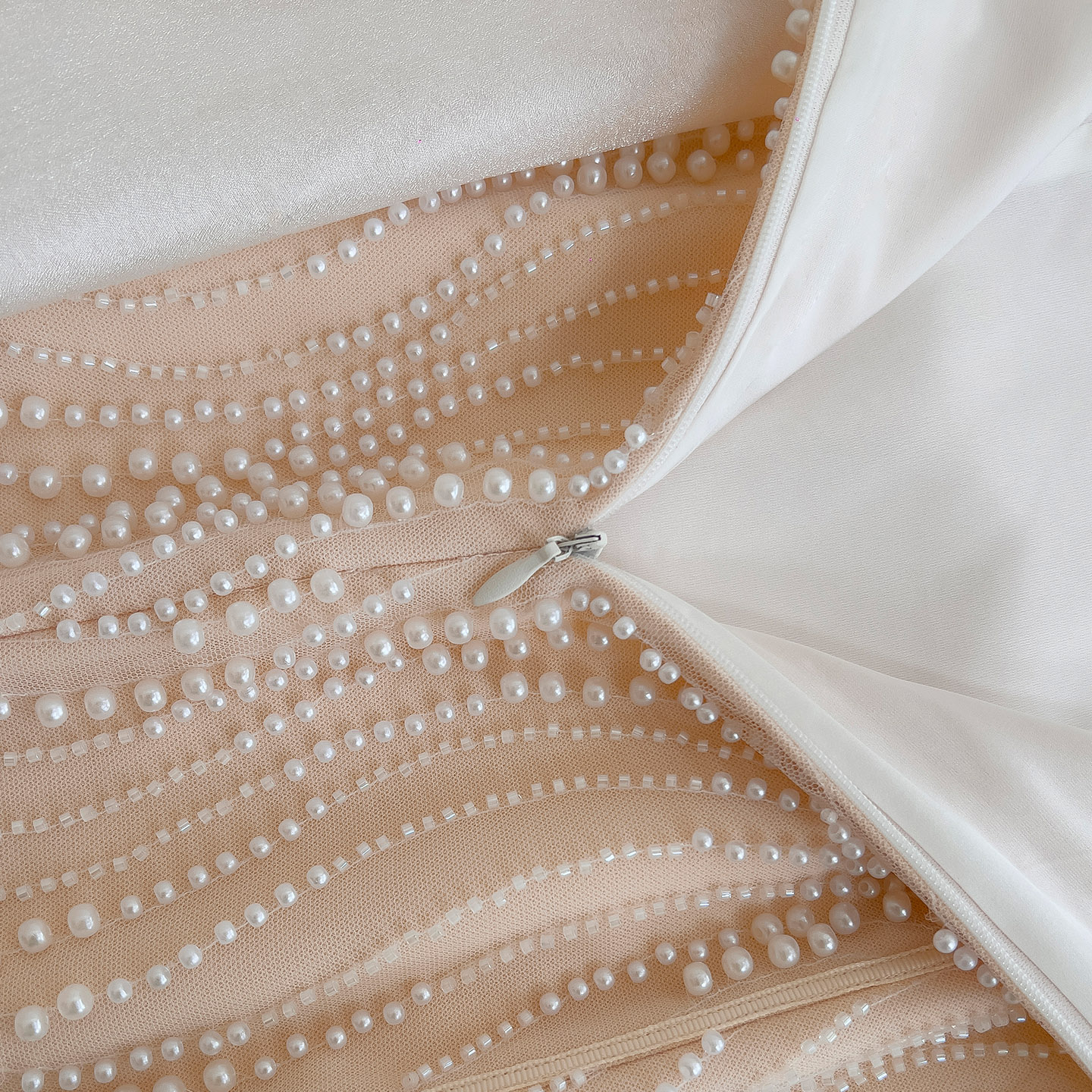 French Celebrity Style Luxury Evening Dress, One-Shoulder Fishtail Beaded Long Gown for Hostess69470