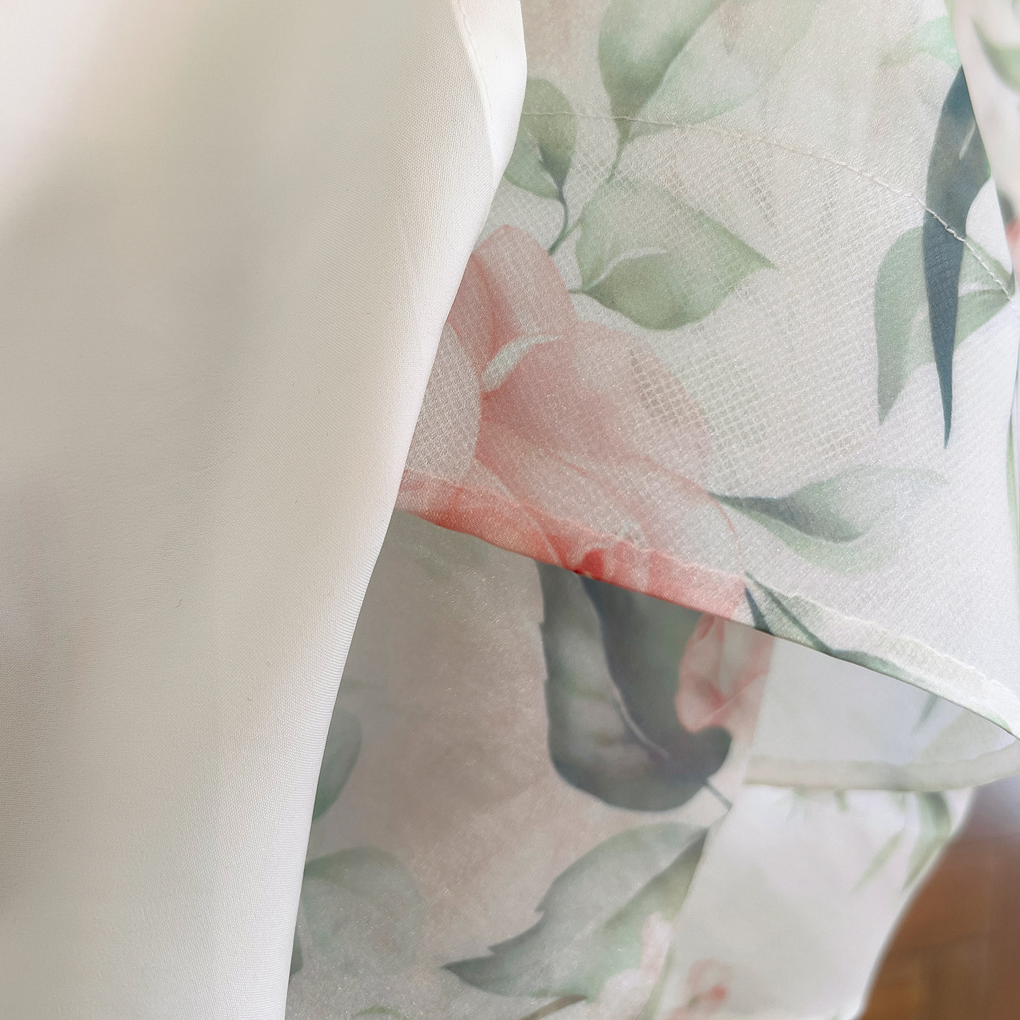 Floral Tiered High Low Maxi Dress 69537