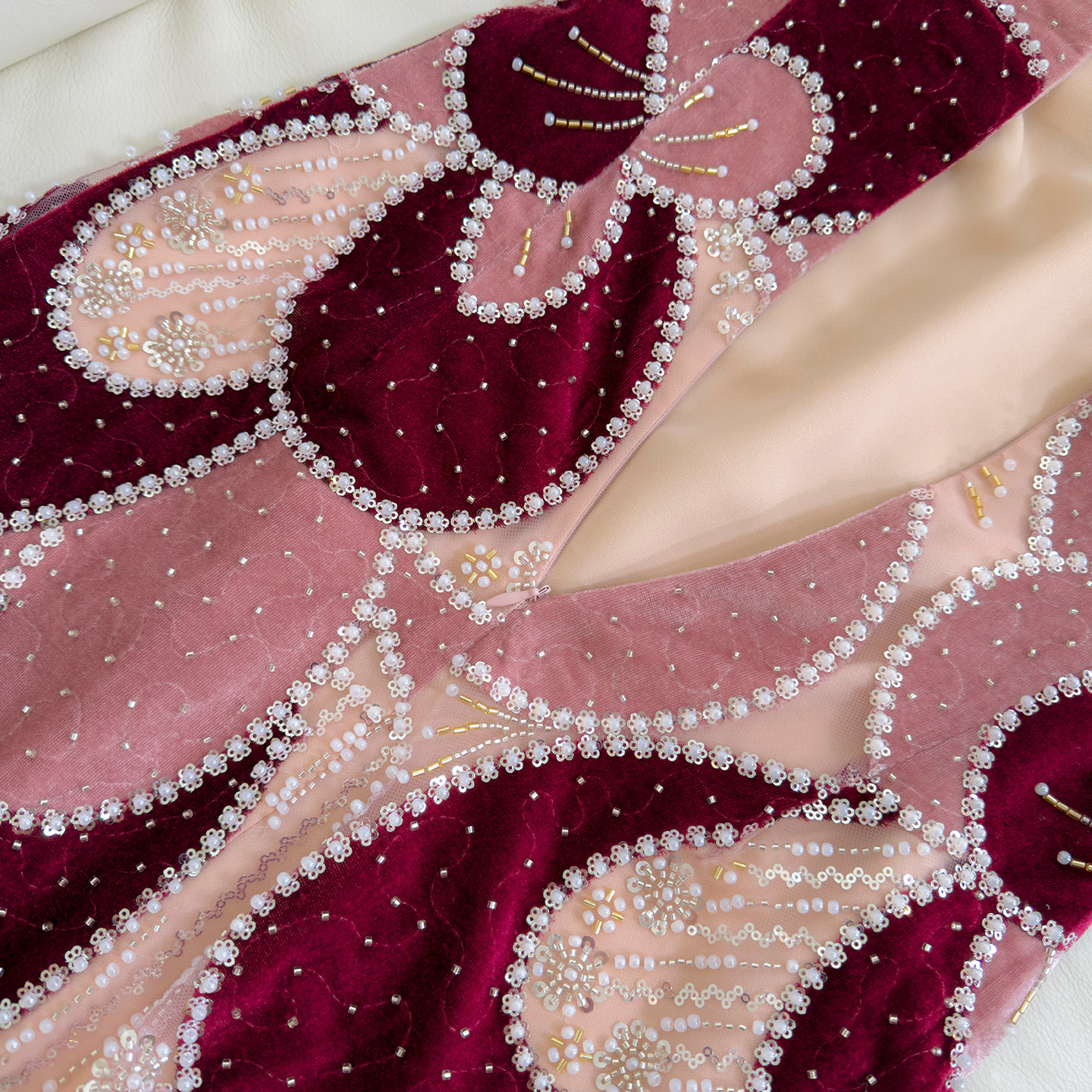 European and American Style Sexy Purple Rhinestone & Embroidery One-Shoulder Long Train Evening Dress for Banquet & Stage Performance69624