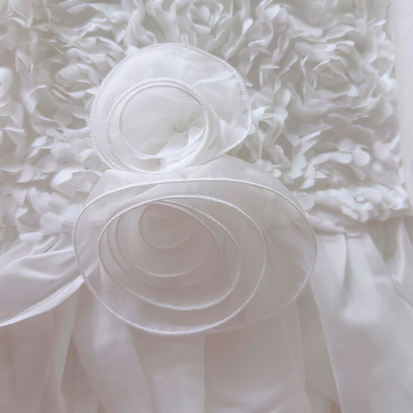 New European and American Style Sexy Square Neck Floral Bodycon White Sleeveless Spaghetti Strap Fluffy Ball Gown Dress69573