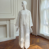Soft and relaxed off-white three-piece set91638+51441+71526