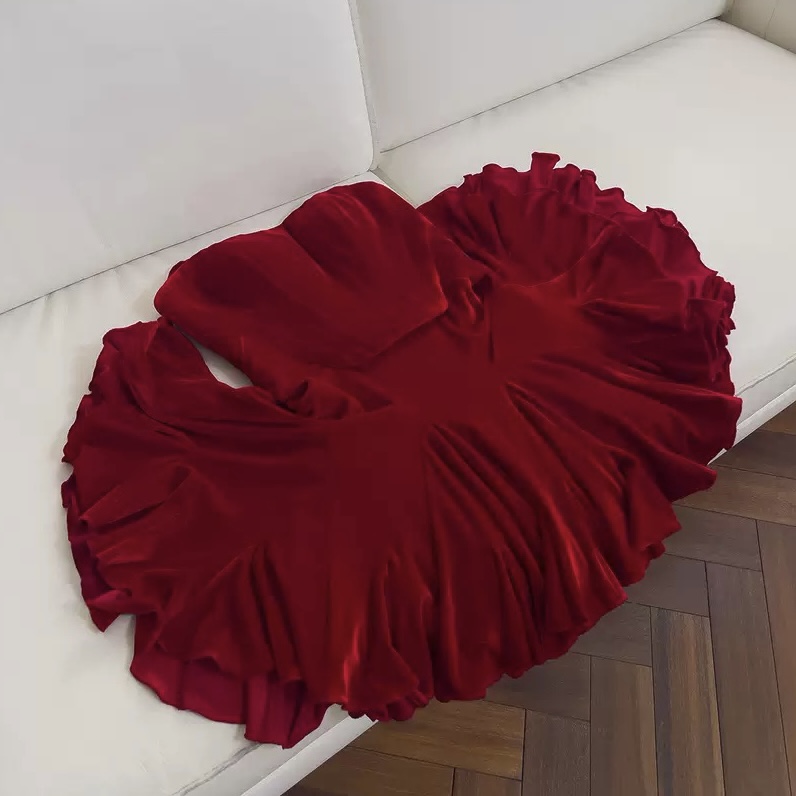 Autumn/Winter New Arrival: French Boned Velvet Tube Top Dress - Pure & Sexy Style, Elegant Christmas/New Year Evening Gown