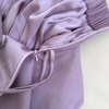 Gentle & Playful Taro Purple Strapless Dress69761
