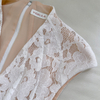 Gentle & Elegant Off-White Lace Dress69730