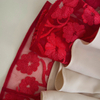 Vibrant Vintage Red Rose Lace Dress69523