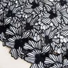 Elegant & Cool Black-and-White Lace Strapless Dress69735