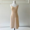 Soft Blush Pink Tie Detail Ruffle Maxi Dress69766