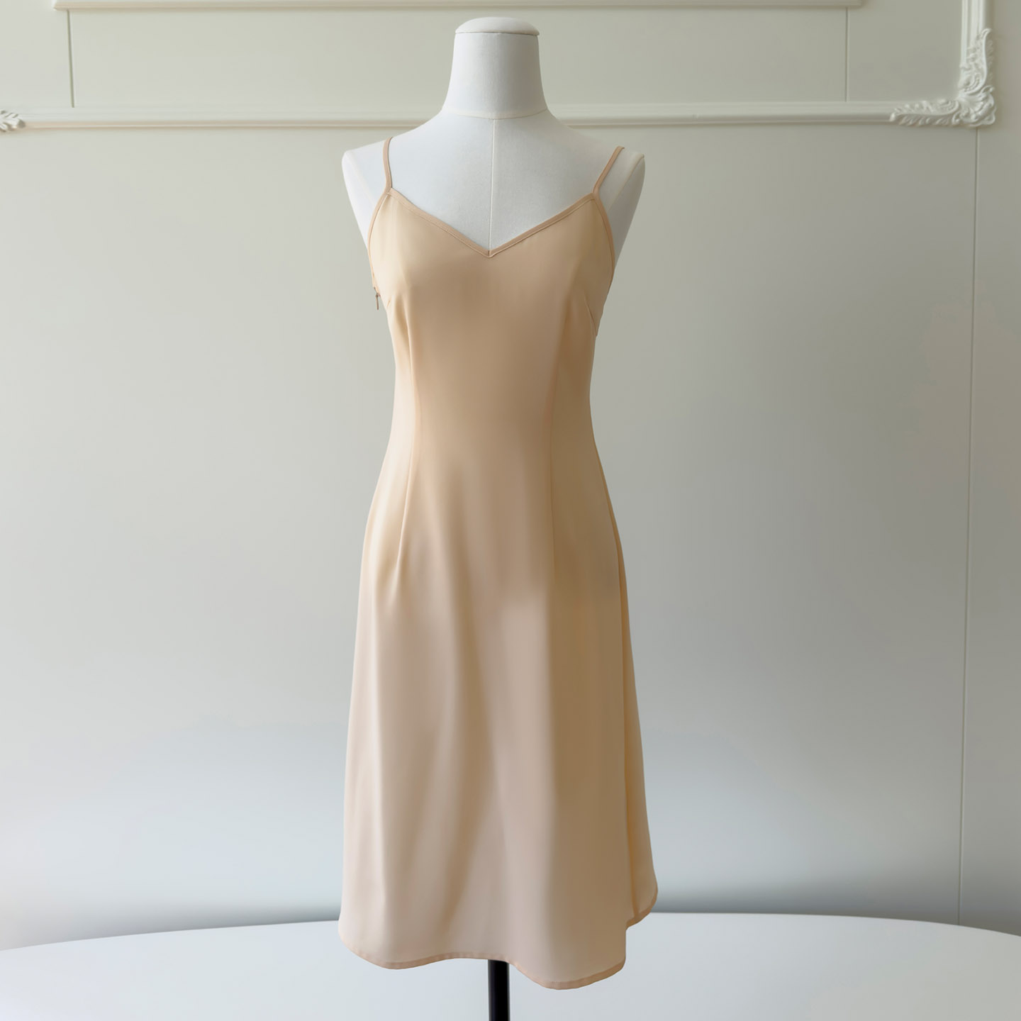 Soft Blush Pink Tie Detail Ruffle Maxi Dress69766