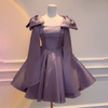 Elegant Vintage Satin Cocktail Dress69369