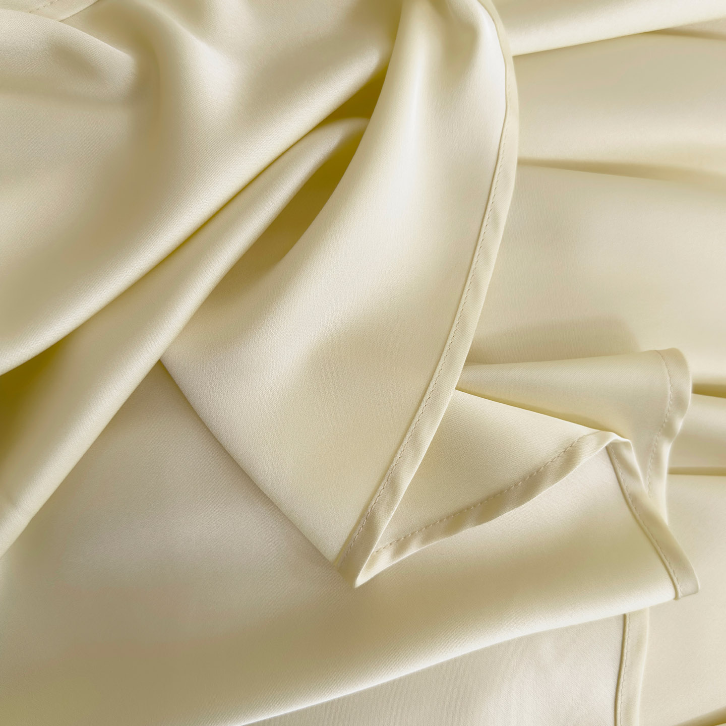 Cream Yellow Vintage Dress with Neck Bow & Cinched Waist71529+51442