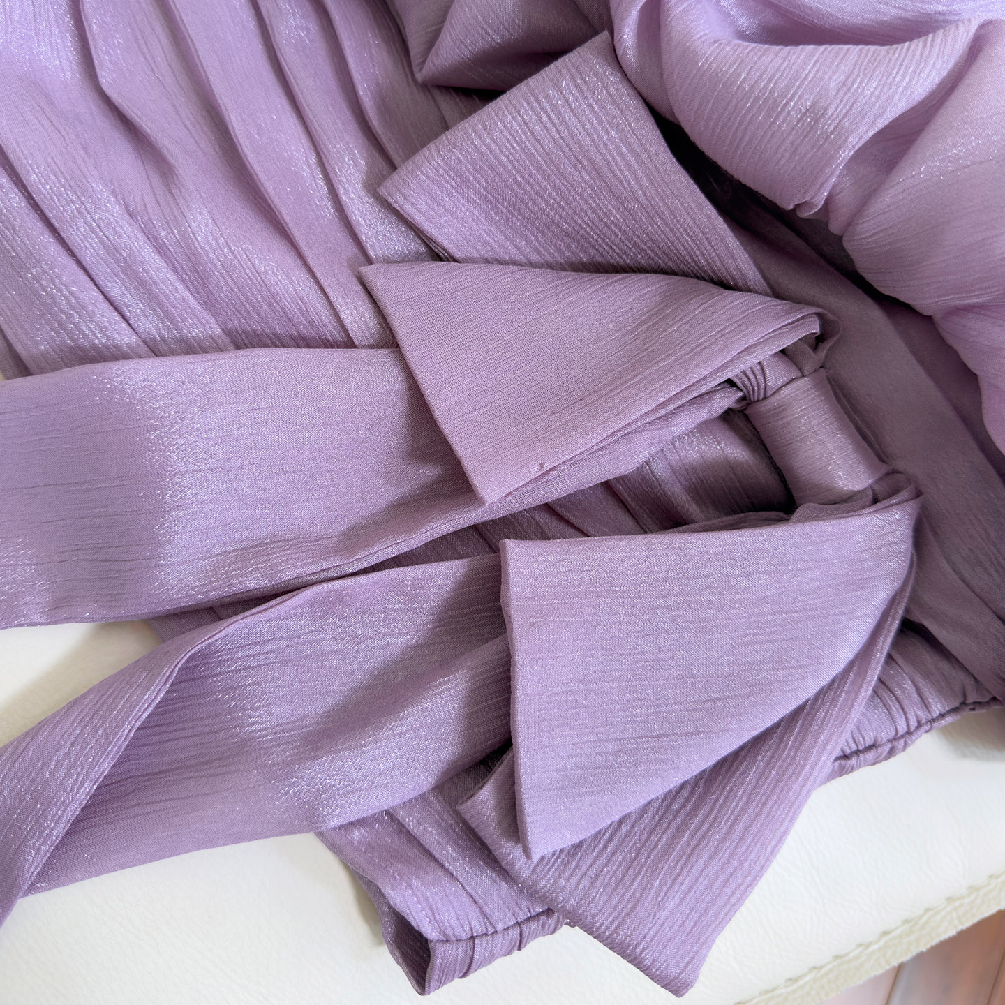 Gentle & Playful Taro Purple Strapless Dress69761