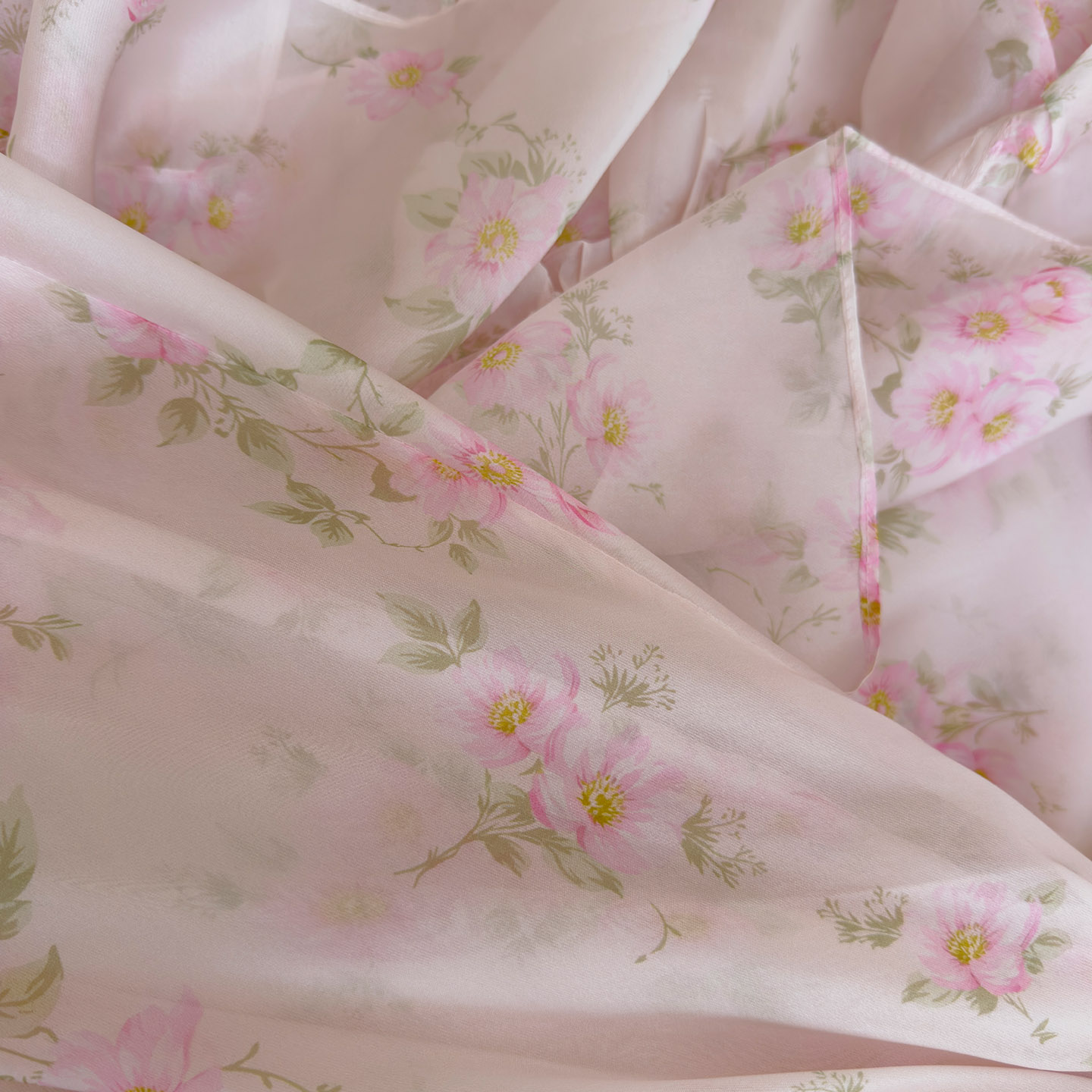 Soft Light Pink Floral Dress69762