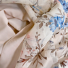 Light Pink Base with Blue Floral Halter Dress69756