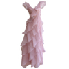 Soft & Ethereal Pink Ruffled Tiered Dress69770