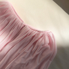 Soft Pink Pleated Two-Piece Set8492