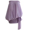Gentle & Playful Taro Purple Strapless Dress69761