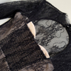 Atmospheric Black Lace Sheer Dress69804